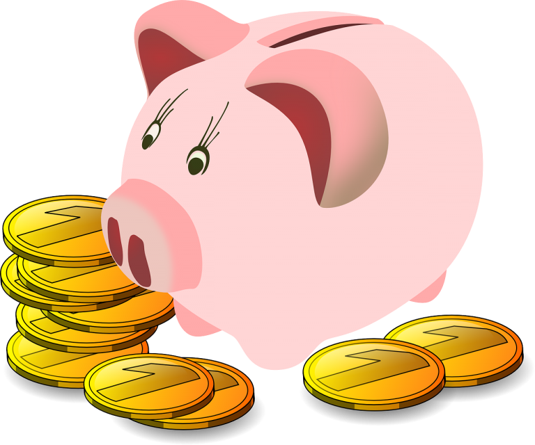 savings box, pig, piggy bank